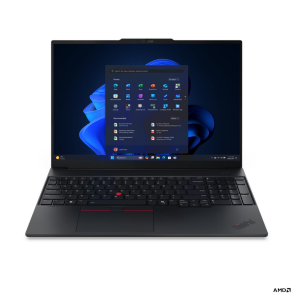 Lenovo ThinkPad E16 G4 AMD | Black | 16 " | IPS | 1920 x 1200 pixels | WUXGA | Anti-glare | AMD Ryzen AI 7 | 345 | 16 GB | SODIMM DDR5 | Solid-state drive capacity 512 GB | AMD Radeon 820M Graphics | Windows 11 Pro | 802.11be | Bluetooth version 5.4 | Keyboard language Nordic | Keyboard backlit | Warranty 36 month(s) | Battery warranty 12 month(s)