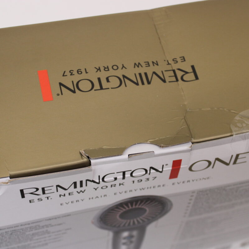 SALE OUT. Remington D6077 Hair dryer, 2000 W, Grey | Remington Hair dryer | D6077 | 2000 W | Number of temperature settings 3 | Ionic function | Diffuser nozzle | Grey | DAMAGED PACKAGING | Warranty 24 month(s) - Image 3