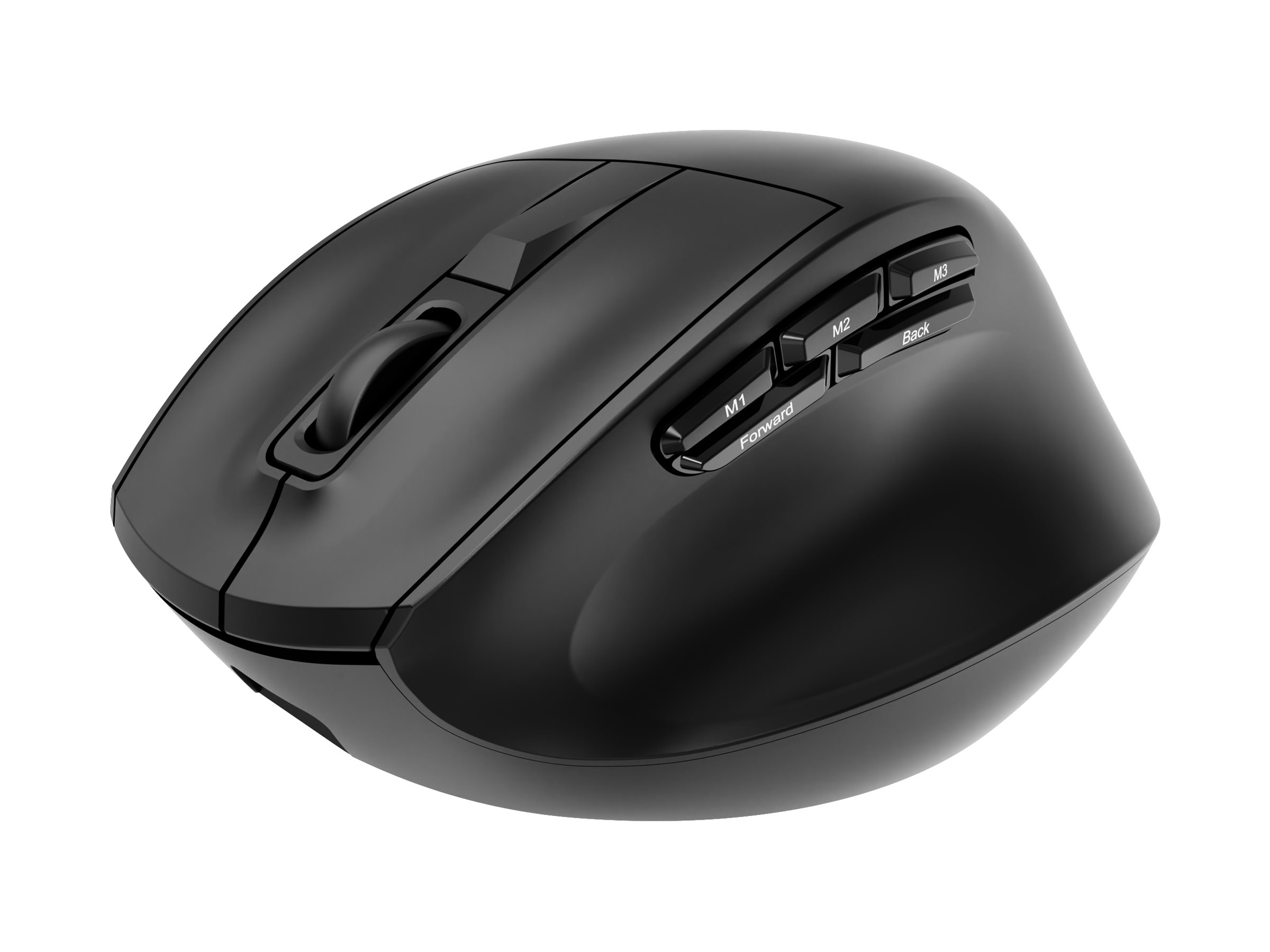 Gembird Triple-mode mouse | MUSW3-9B-01 | Wireless | 2.4G, Bluetooth | Black - Image 2