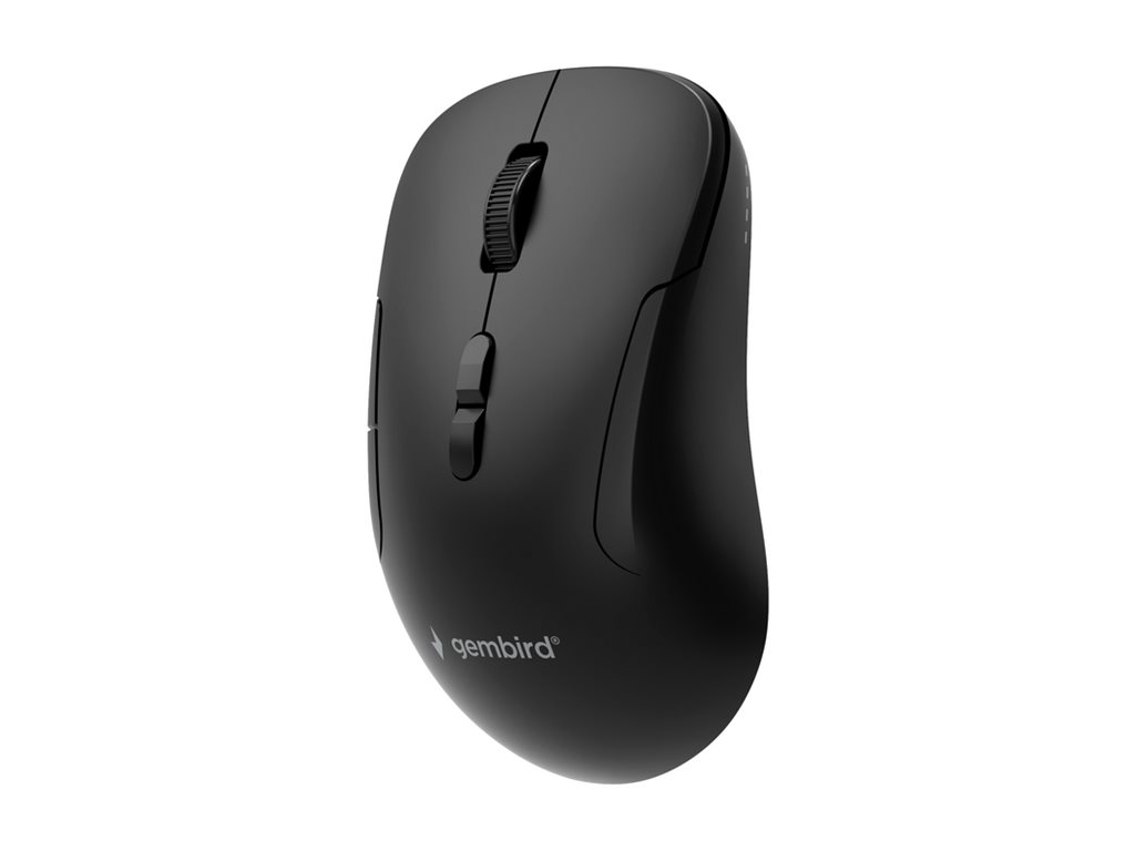 Gembird Dual-mode mouse | MUSW2-7B-01 | Wireless | 2.4G, Bluetooth | Black - Image 2