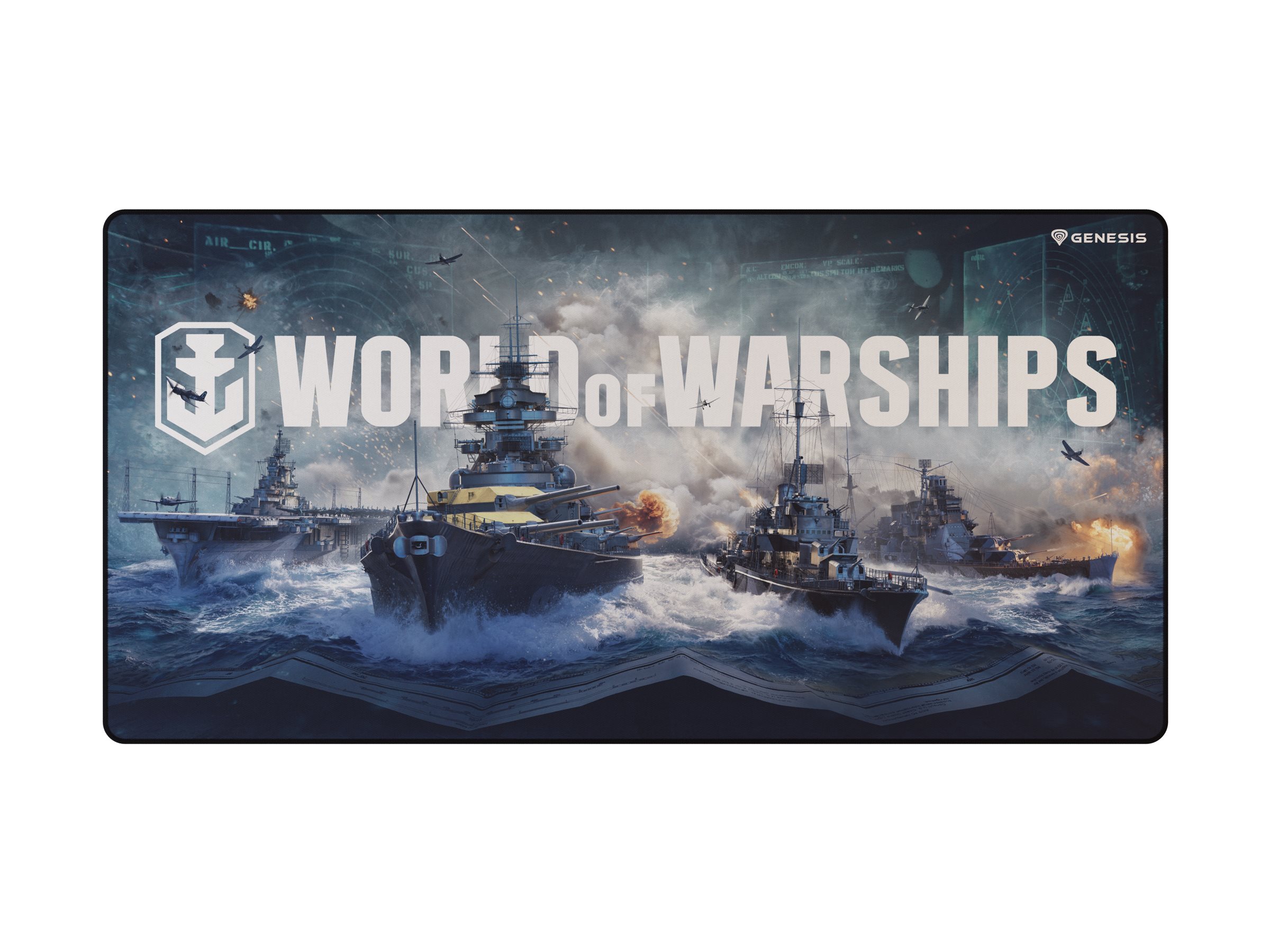 Genesis | Mouse Pad | Carbon 500 WOWS Armada | Multicolor - Image 4