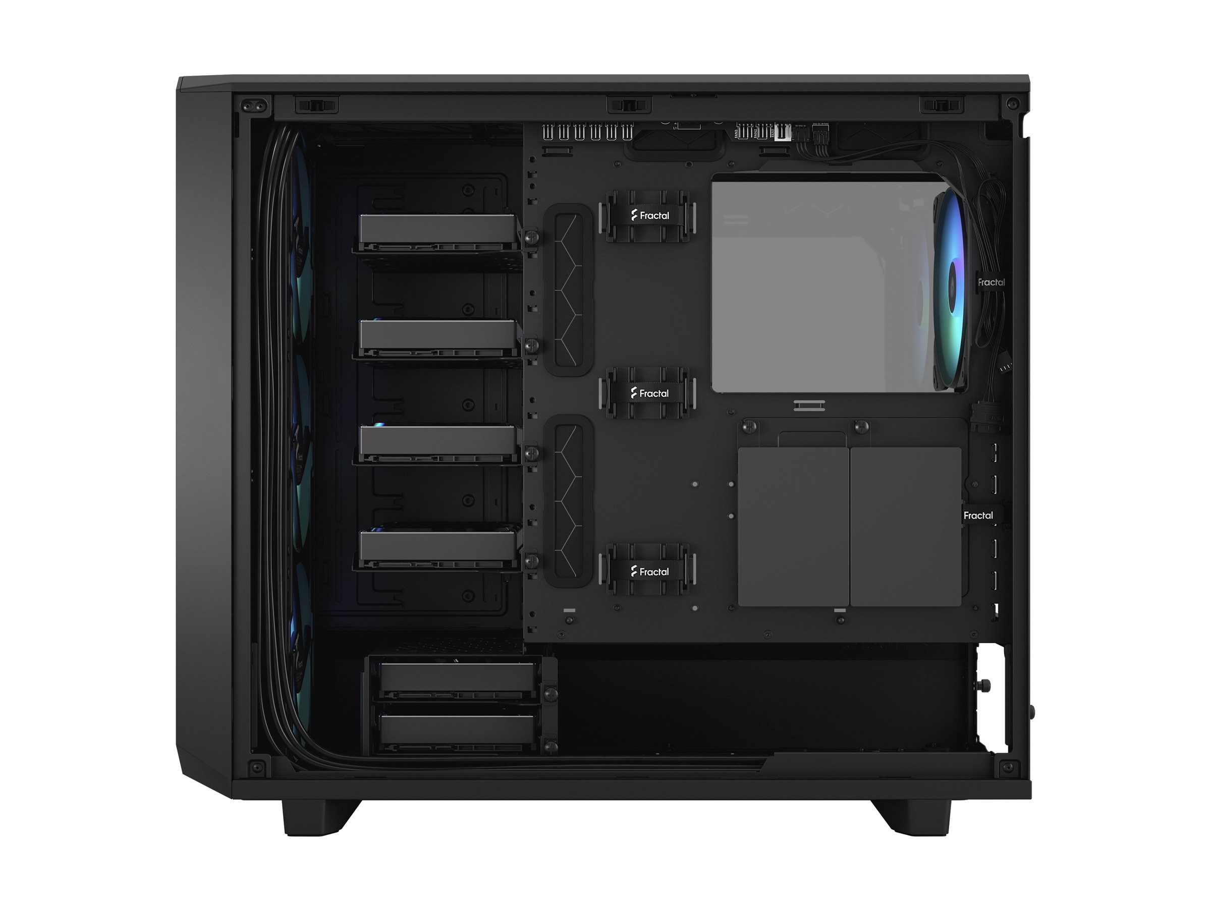 Fractal Design | Meshify 2 RGB TG Light Tint | Side window | E-ATX | ATX | Black - Image 20