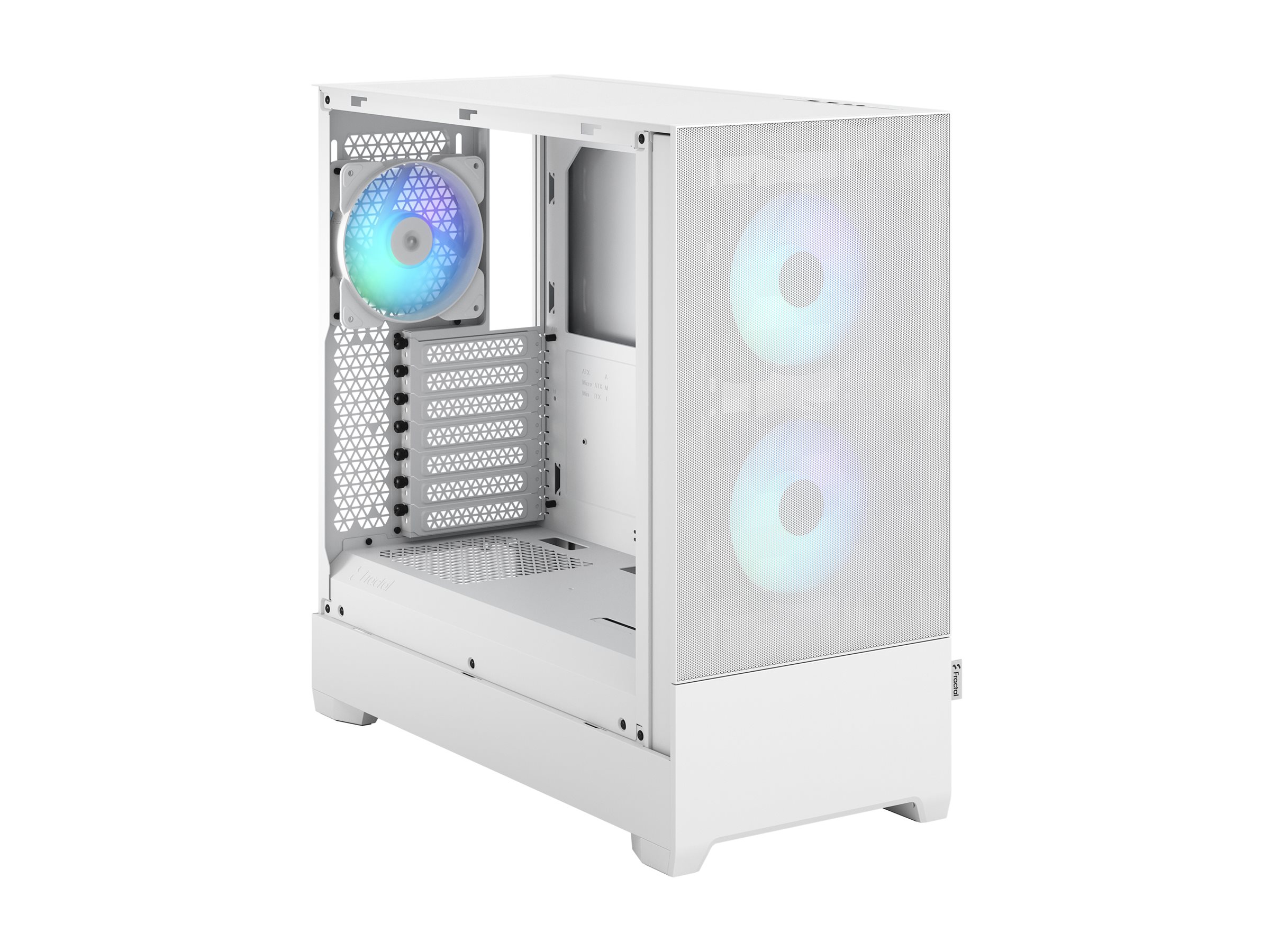 Fractal Design | Pop Air RGB | Side window | ATX, mATX, Mini ITX | ATX | White TG Clear Tint - Image 8