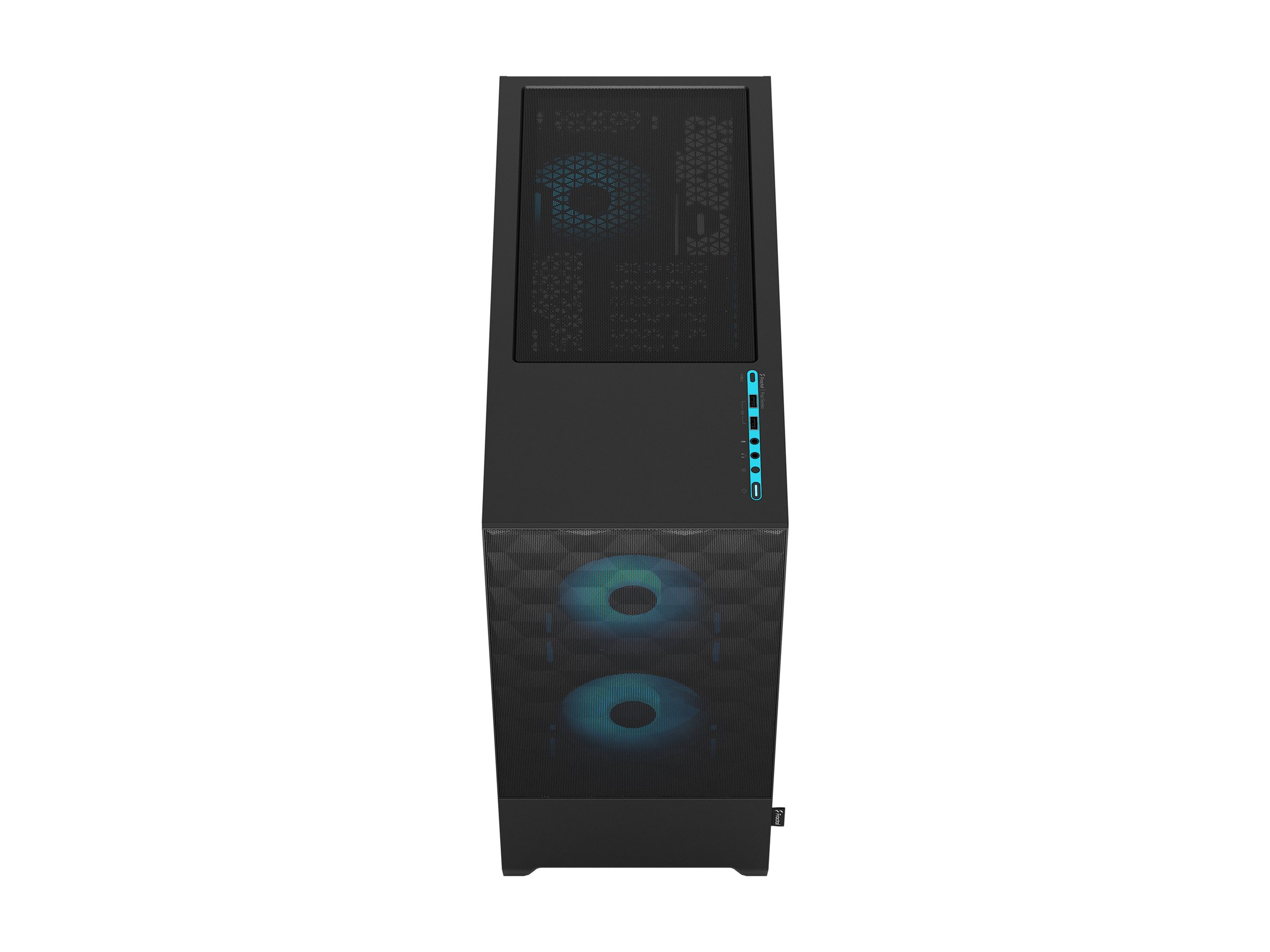 Fractal Design | Pop Air RGB | Side window | ATX, mATX, Mini ITX | ATX | Cyan Core TG Clear Tint - Image 10