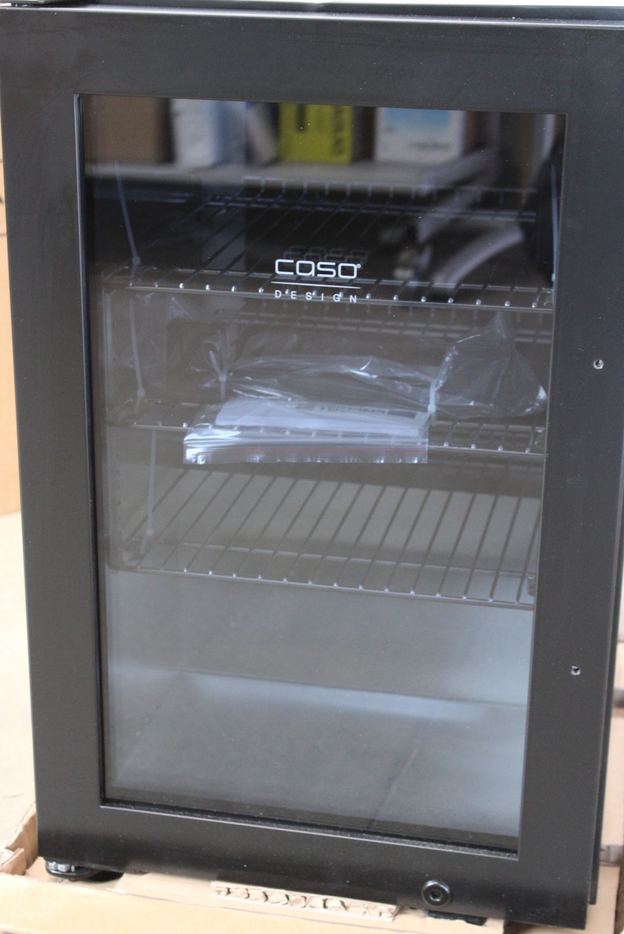 SALE OUT. | Caso Barbecue Cooler | S-L | Energy efficiency class F | Free standing | Black | DAMAGED PACKAGING, DENTED TOP AND BACKSIDE