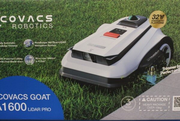 SALE OUT. | Ecovacs Lawn Mower | GOAT A1600 LiDAR PRO | 3000 Ah | White | DAMAGED PACKAGING