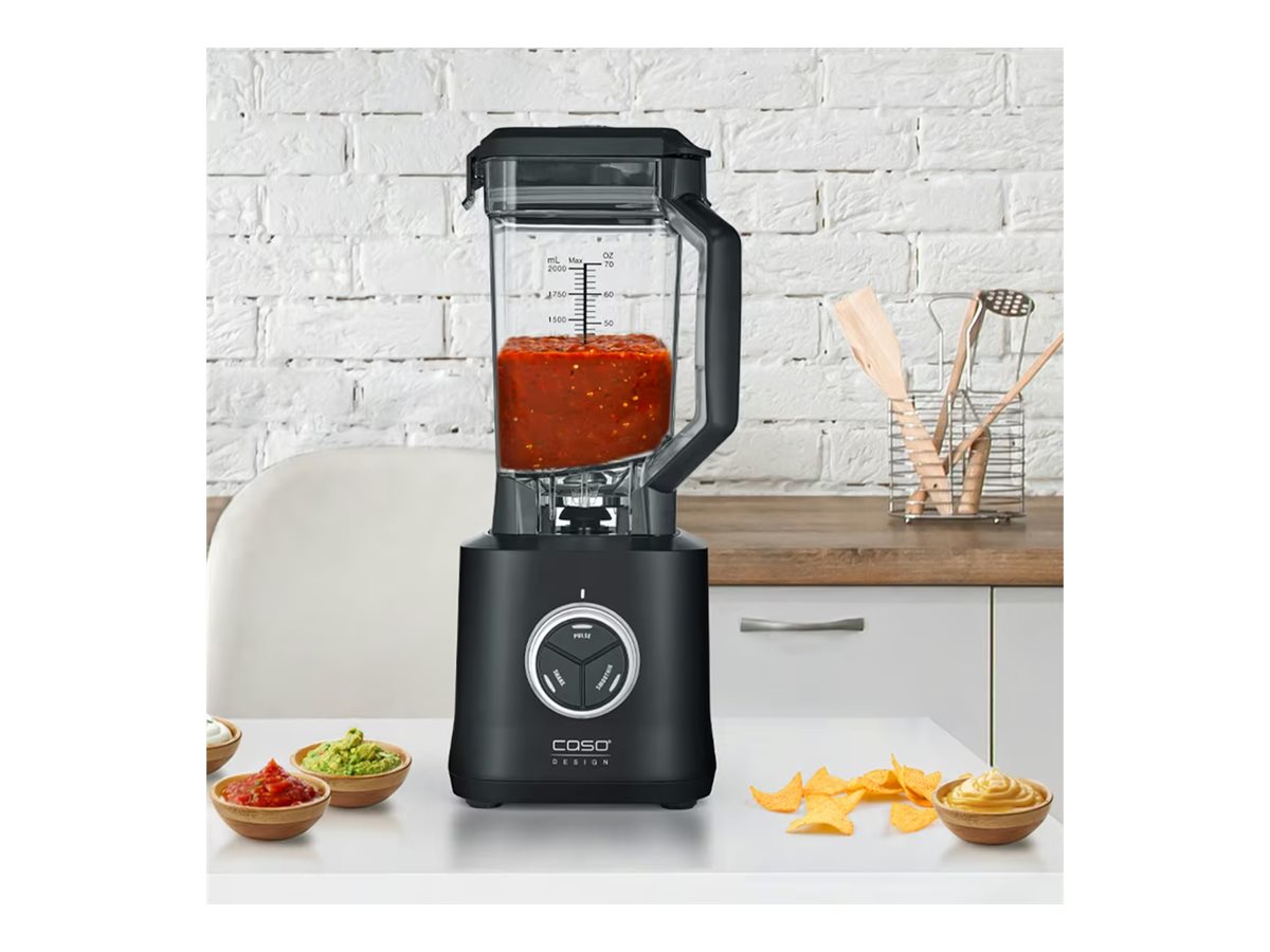 Caso Power Blender | B 2000 | Tabletop | 2000 W | Jar material Tritan | Jar capacity 2 L | Ice crushing | Black - Image 5