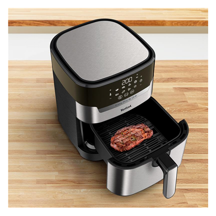 TEFAL | Air Fryer with Grill | EY505D15 | Power 1400 W | Capacity 4.2 L | Stainless Steel - Image 5