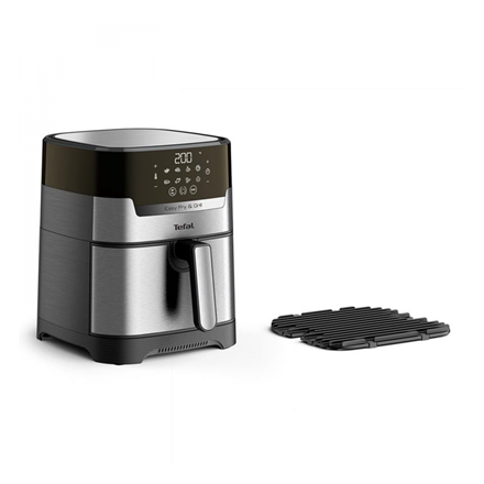 TEFAL | Air Fryer with Grill | EY505D15 | Power 1400 W | Capacity 4.2 L | Stainless Steel - Image 2