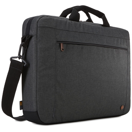 Case Logic | Era Attaché | Fits up to size 15.6 " | Messenger - Briefcase | Shoulder strap | Obsidian
