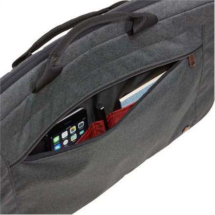 Case Logic | Era Attaché | Fits up to size 15.6 " | Messenger - Briefcase | Shoulder strap | Obsidian - Image 9