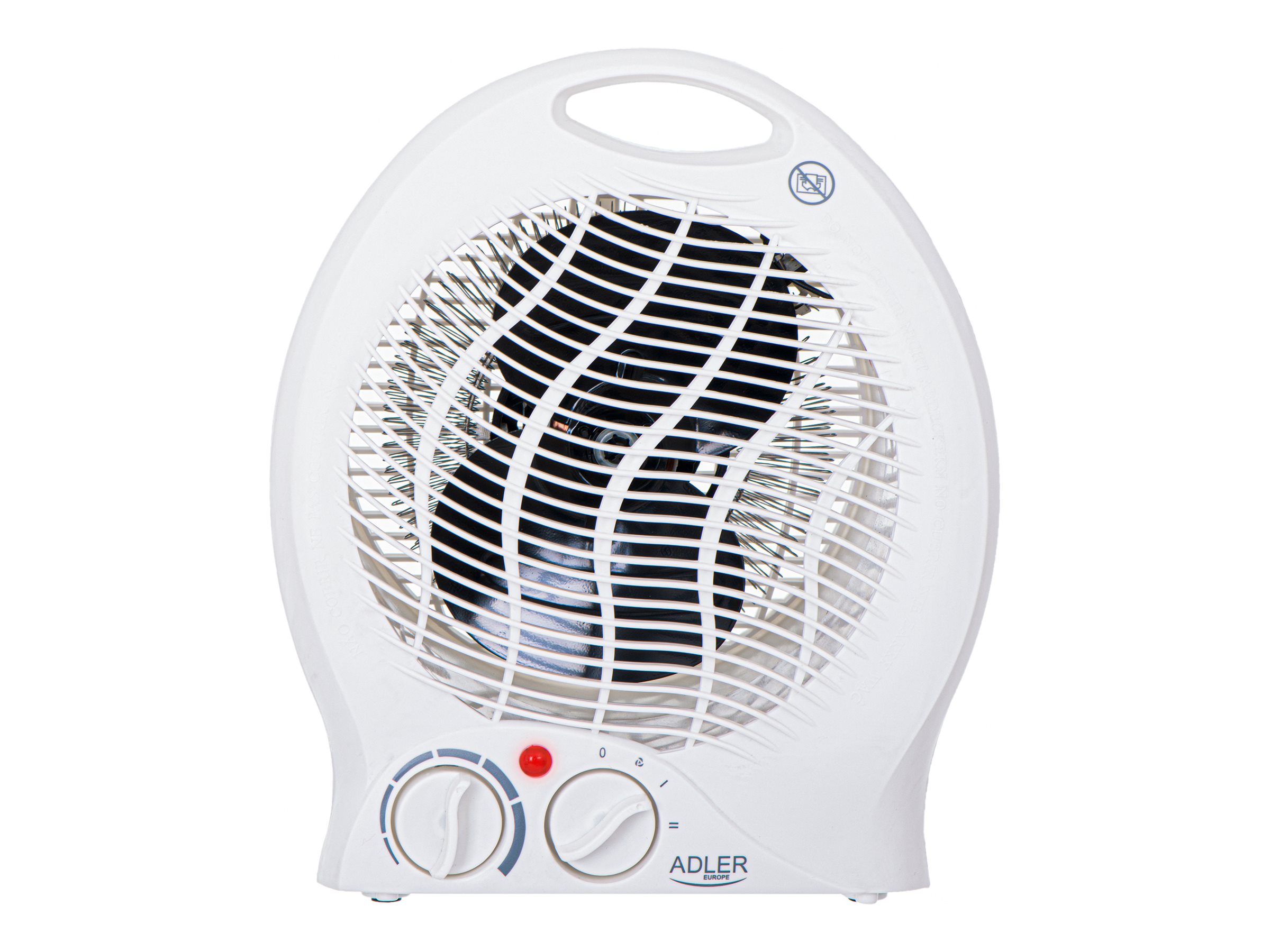 Adler | Heater | AD 7728 | Fan Heater | 2000 W | Number of power levels 2 | White - Image 2