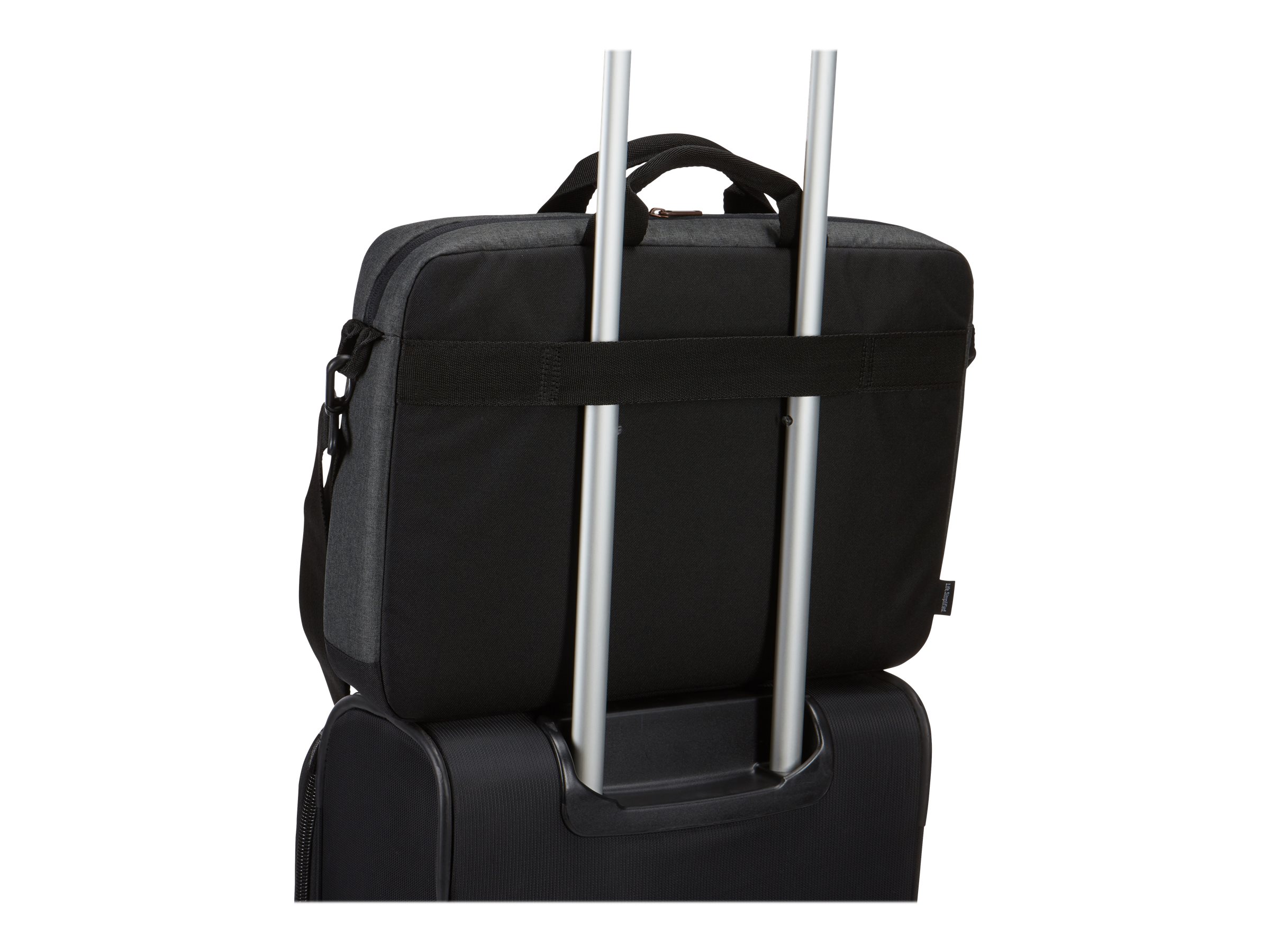 Case Logic | Era Attaché | Fits up to size 15.6 " | Messenger - Briefcase | Shoulder strap | Obsidian - Image 12