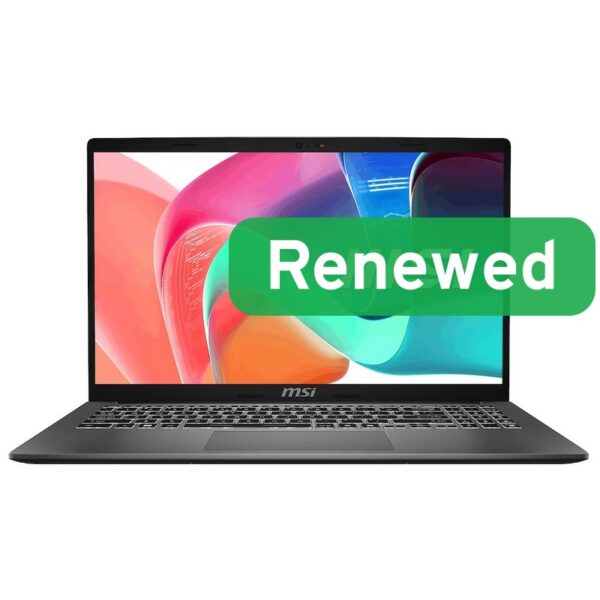 MSI Renewed Grade A | Modern 15 F13MG | 15.6 " | i3-1315U | 16 GB | SSD | 512 GB | Intel UHD Graphics | Windows 11 Home | Keyboard language US