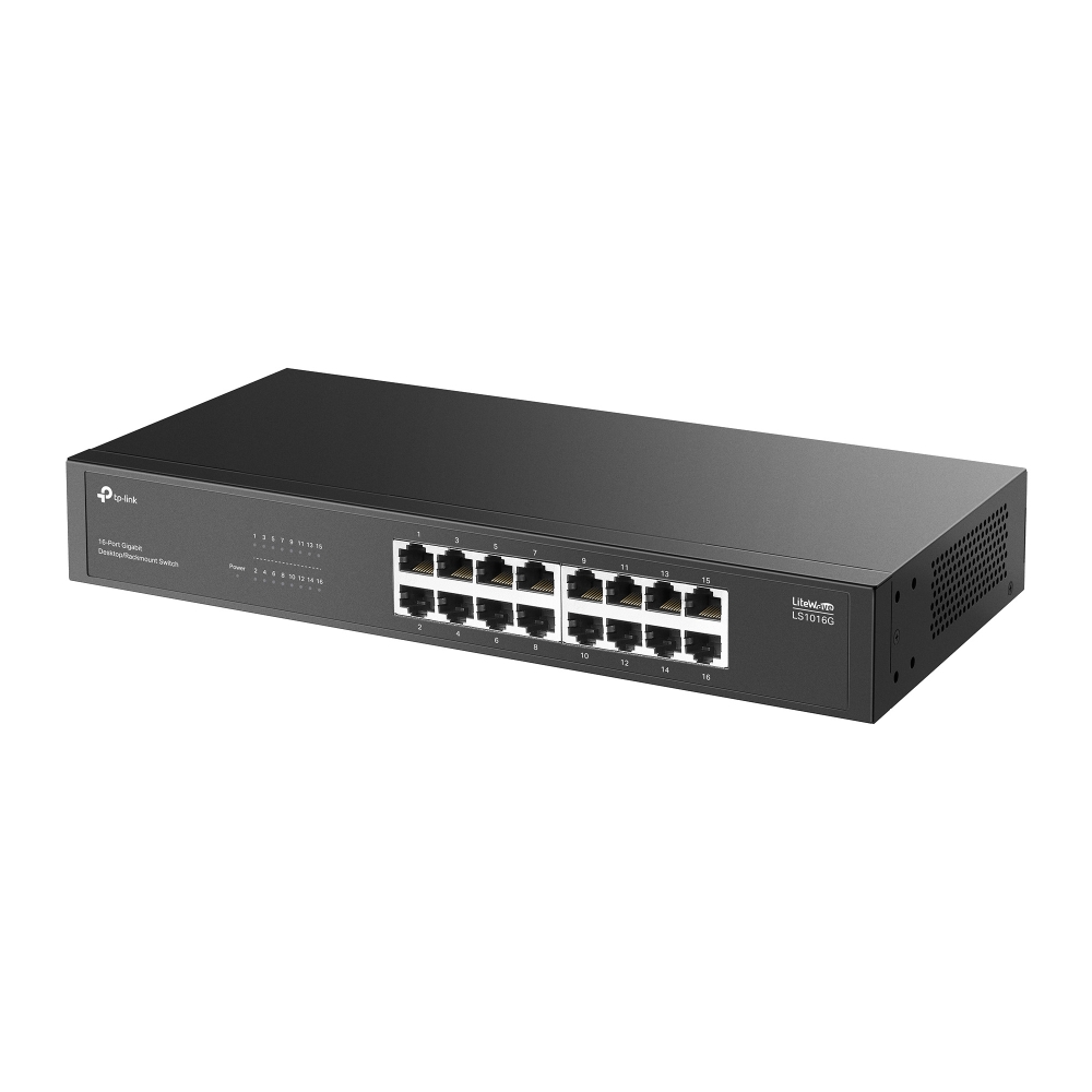 TP-LINK 16-Port Gigabit Switch | LS1016G | Unmanaged | Desktop/Rack-mountable - Image 3