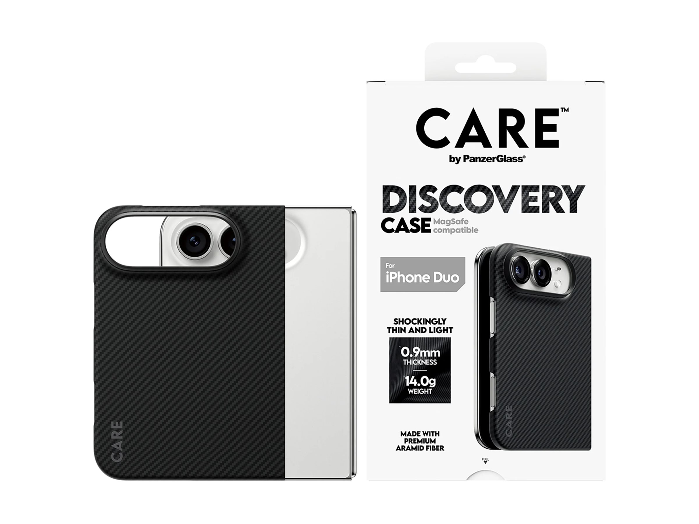 PanzerGlass Discovery Case | Back cover | Apple | iPhone 2026 Fold | Recycled plastic | Black - Image 2