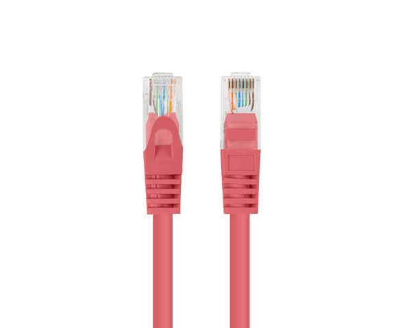 Lanberg Patchcord CAT.6 UTP 0.5M fluke passed 10-pack, Red | PCU6-20CC-0050-R