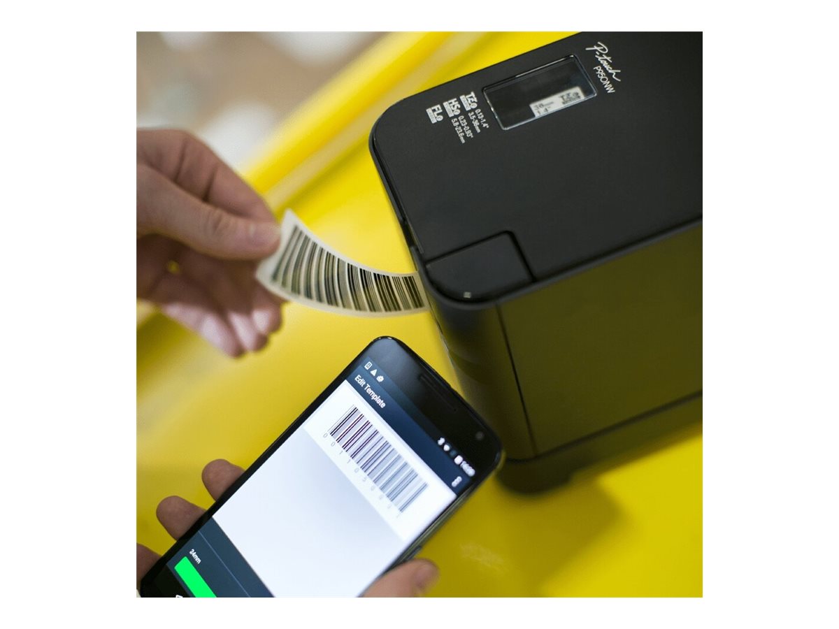 Brother PTP950NW | Mono | Thermal transfer | PC Professional label printer | Wi-Fi | Black - Image 22