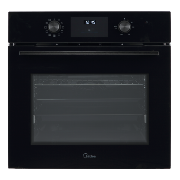 Midea MBO65M80M1-BK Oven, Built-in, Electric, Width 59.5 cm, Touch Display, Black | Midea