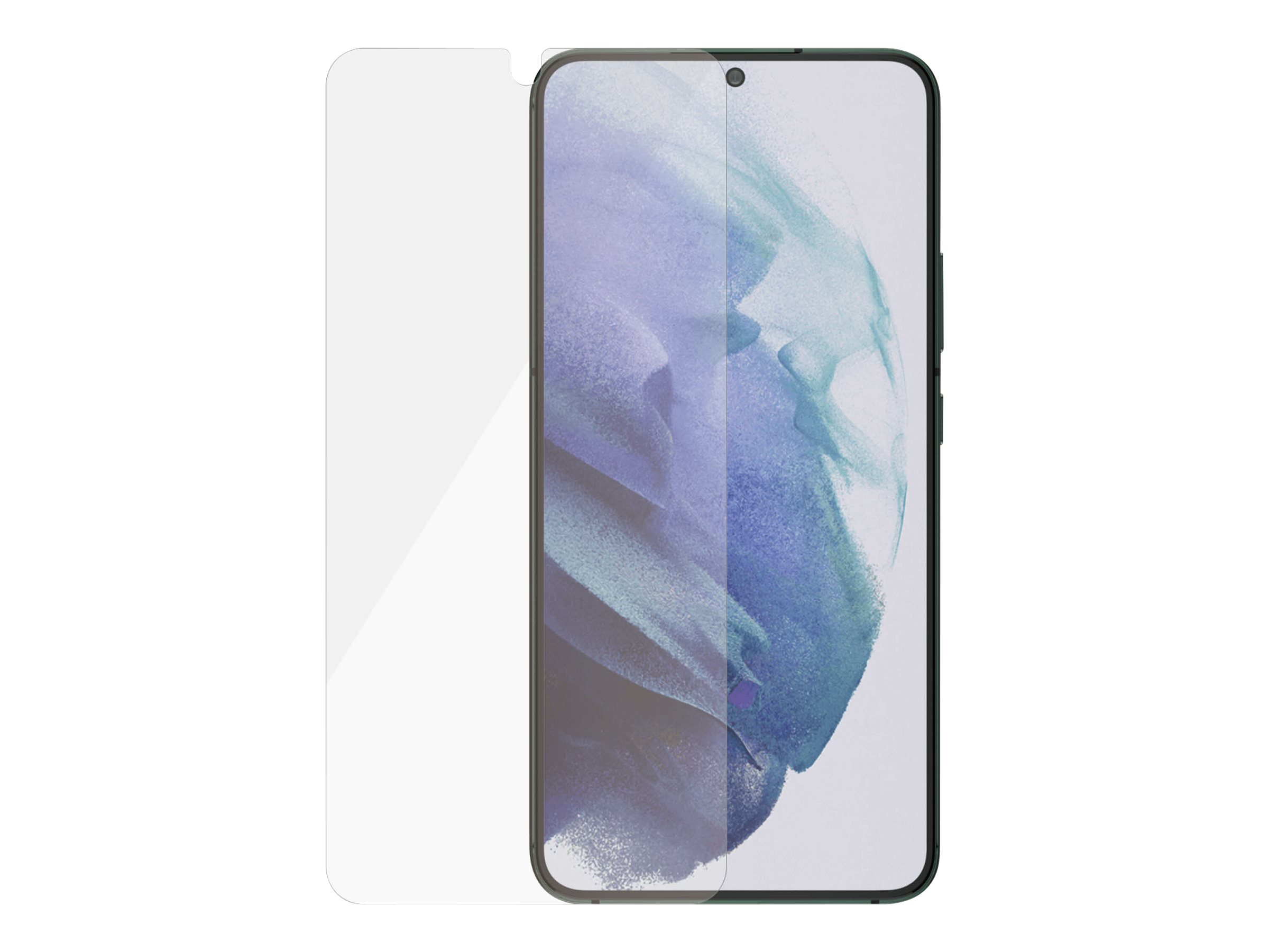PanzerGlass | Samsung | Galaxy S22+ | Tempered glass | Transparent | Case friendly. Compatible with ultrasonic fingerprint sensor. 100 % touch sensitivity. Antibacterial (ISO 22196 certified & JIS 22810 approved) | Screen Protector - Image 6