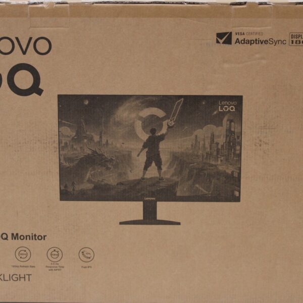 SALE OUT. Lenovo LOQ 27Q-10 27 inch Monitor | SALE OUT. | Lenovo LOQ 27Q-10 | 27 " | IPS | QHD | 16:9 | 180 Hz | 0.5/1/2/3/4 ms | 2560 x 1440 pixels | 300 cd/m² | 2 | Grey | Warranty 36 month(s) | DAMAGED PACKAGING