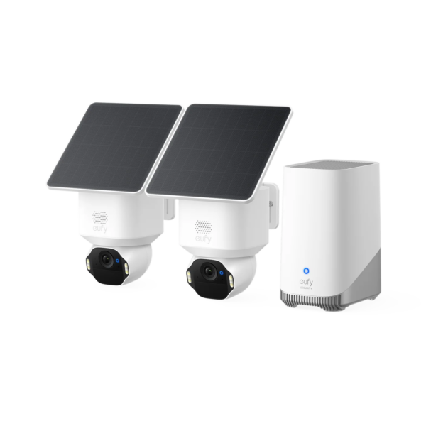 Anker Eufy SoloCam E42 2-Cam Kit (HomeBase 3) | 8 MP | F/1.6 | IP65 | Micro SD, Max. 128 GB