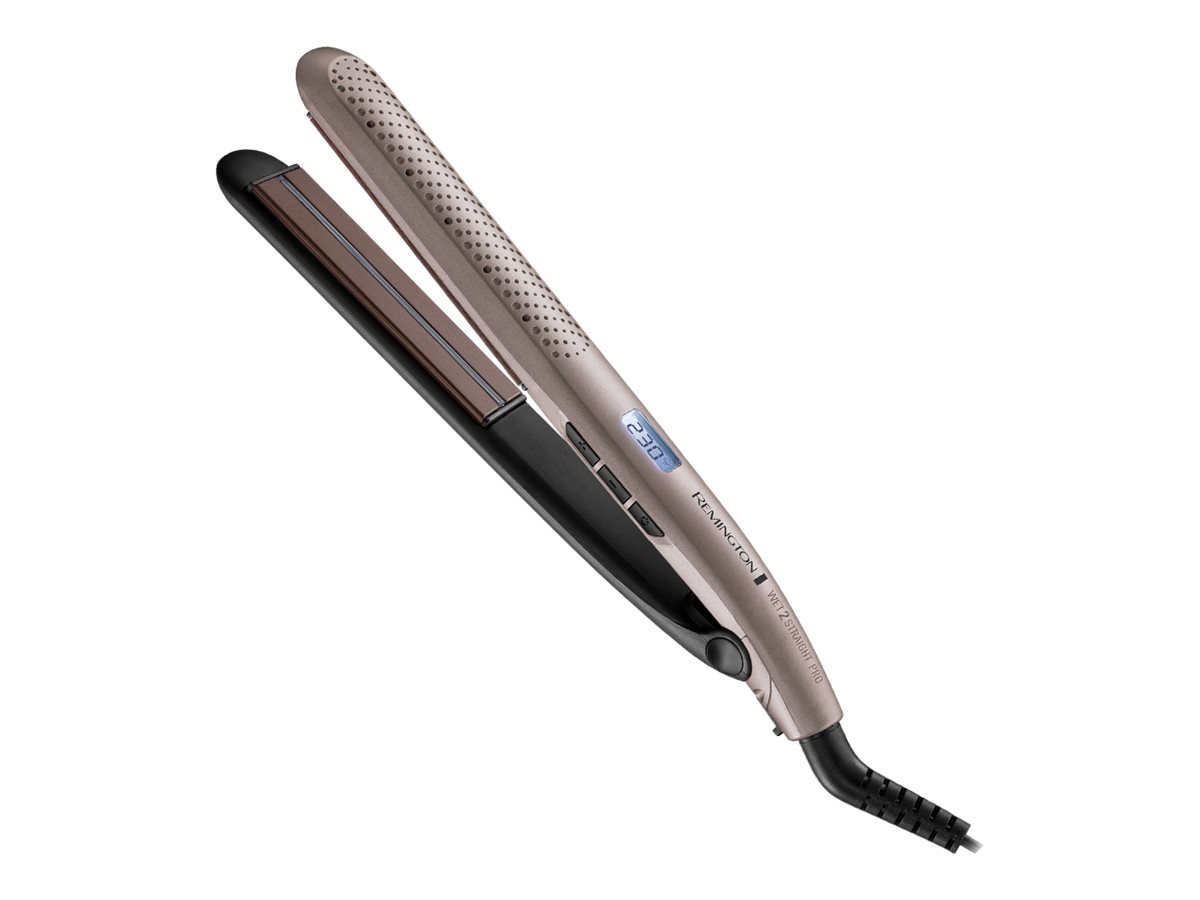 Remington | Wet 2 Straight PRO Hair Straightener | S7970 | Ceramic heating system | Temperature (max) 230 °C | Pink/Gold - Image 2