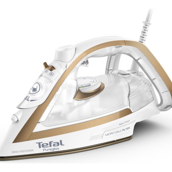 TEFAL FV8042E0 Ultimate Pure | Steam Iron | 2900 W | Water tank capacity 270 ml | Continuous steam 50 g/min | Steam boost performance 270 g/min