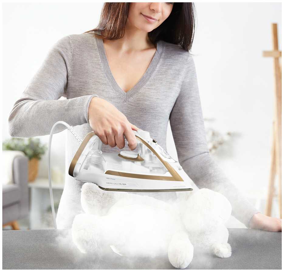 TEFAL FV8042E0 Ultimate Pure | Steam Iron | 2900 W | Water tank capacity 270 ml | Continuous steam 50 g/min | Steam boost performance 270 g/min - Image 5