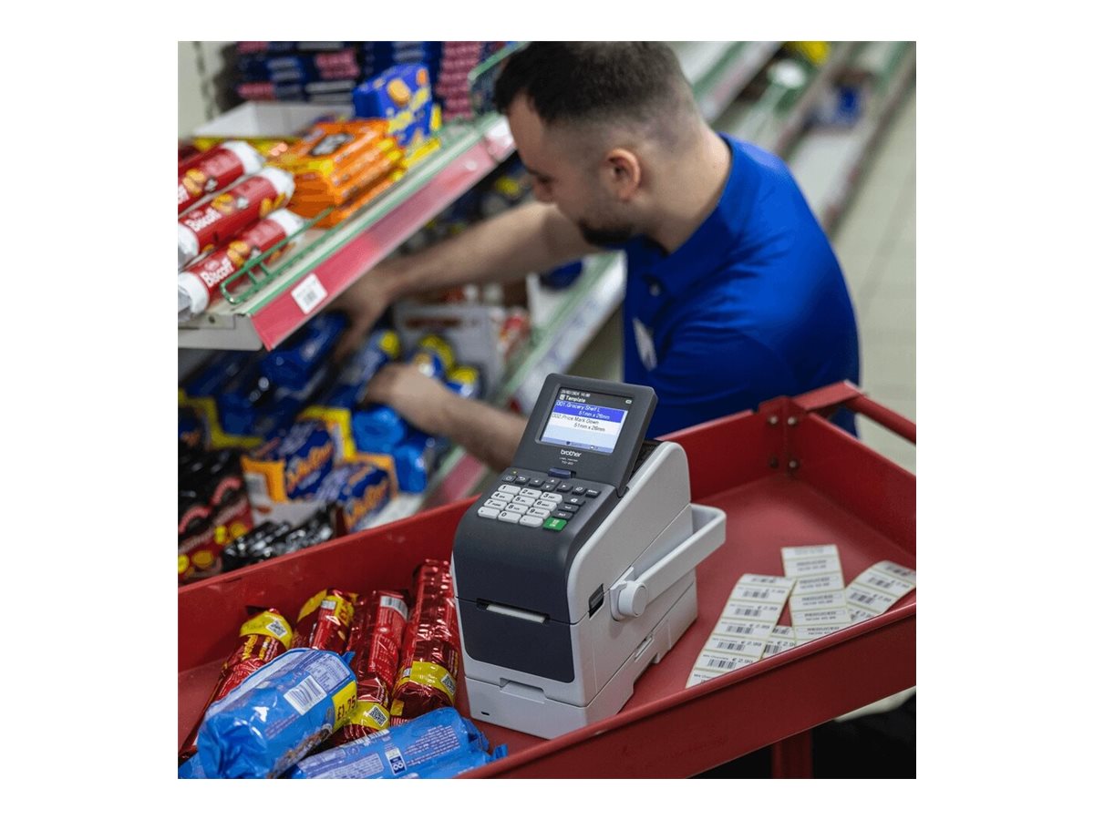 Brother TD-2350DSAH300 Label, Wristband, Receipt Printer | Brother - Image 35