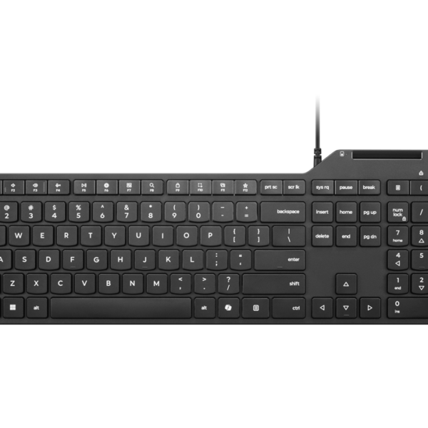 Lenovo USB-A Wired Smartcard Keyboard 5000 | Keyboard | Wired | Estonian | Plunger Type Switch | Black | Brown Box