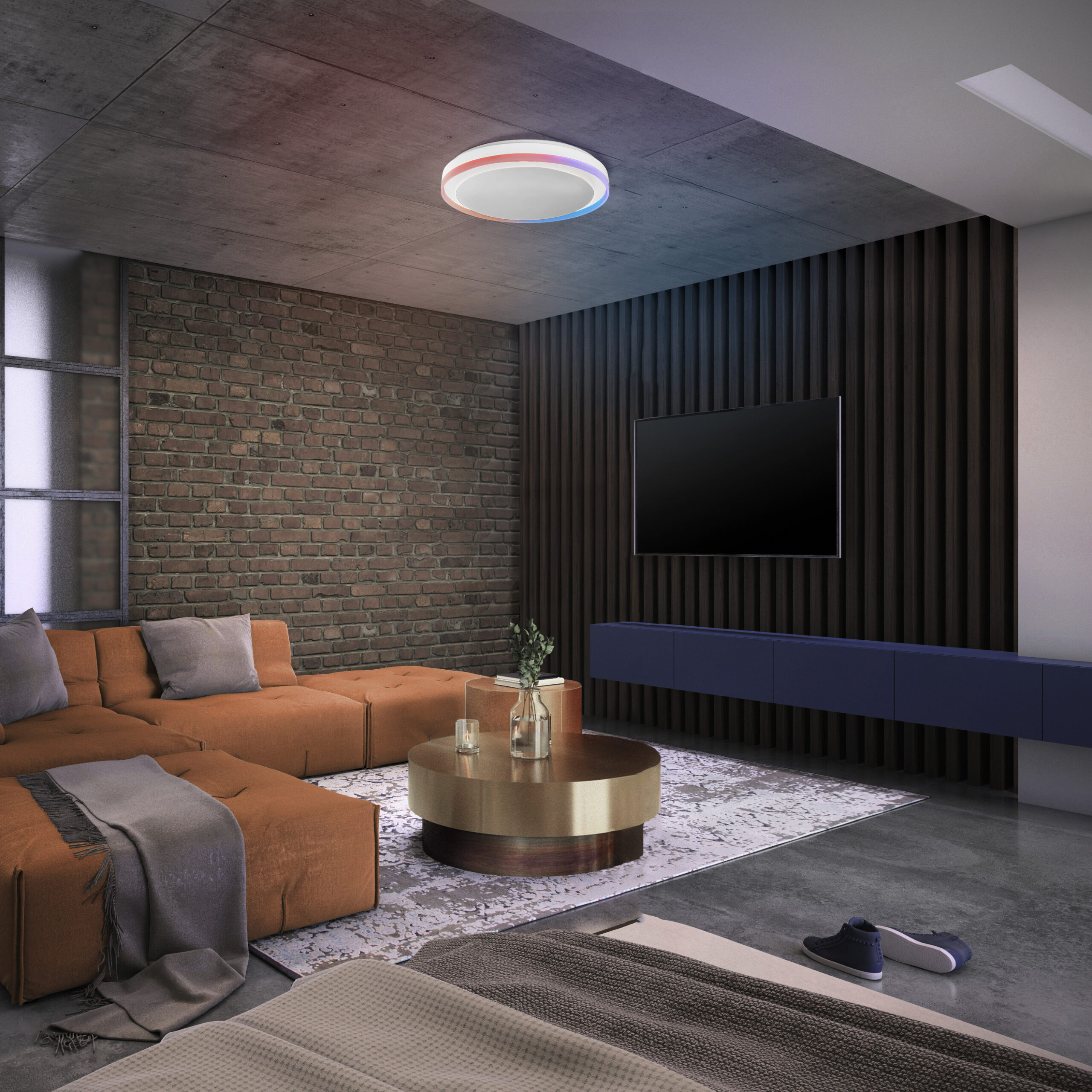 Osram SMART+ WIFI ORBIS MAGIC WALL/CEILING 500mm RGB+TW Dimmable white | 38 W | RGBTW | Wi-Fi - Image 5