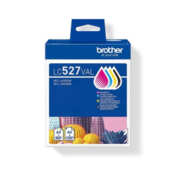 LC527VAL Value Pack | Brother Ink cartridge | Black, yellow, cyan, magenta