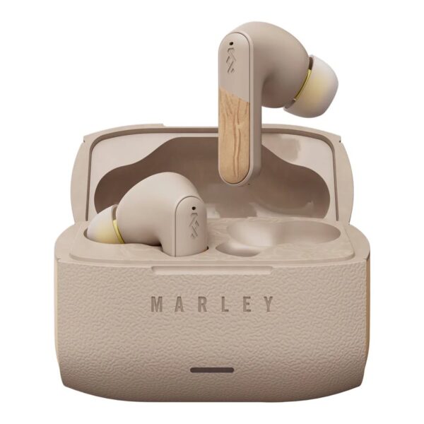Marley Wireless Earbuds | Trenchtown | Built-in microphone | Bluetooth | ANC | Cream