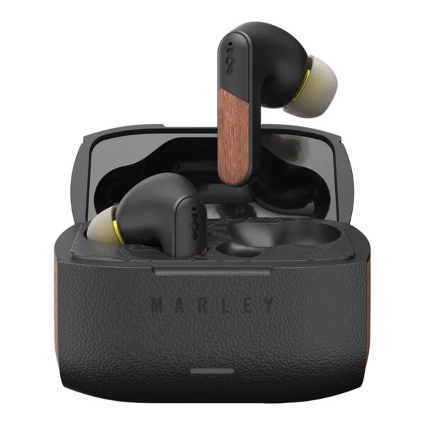 Marley Wireless Earbuds | Trenchtown | Built-in microphone | Bluetooth | ANC | Signature Black