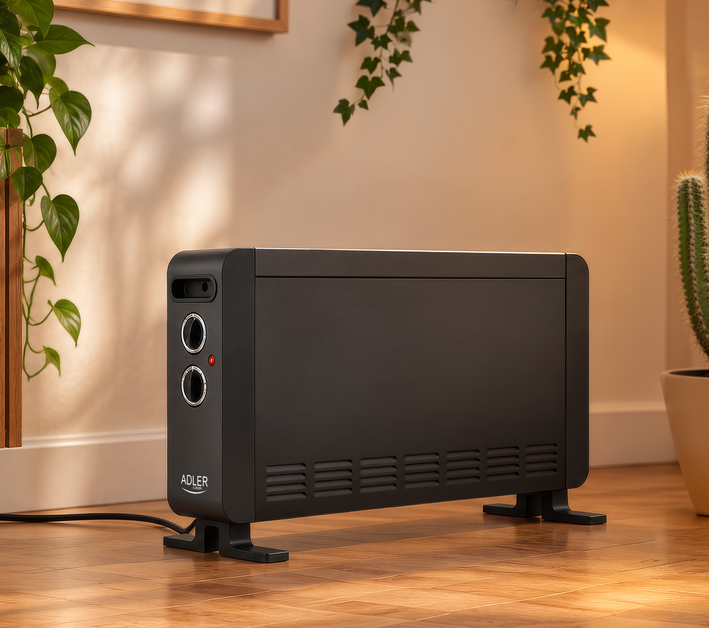 Adler Heater | AD 7764 | Convector | 2000 W | Number of power levels 3 | Black - Image 14