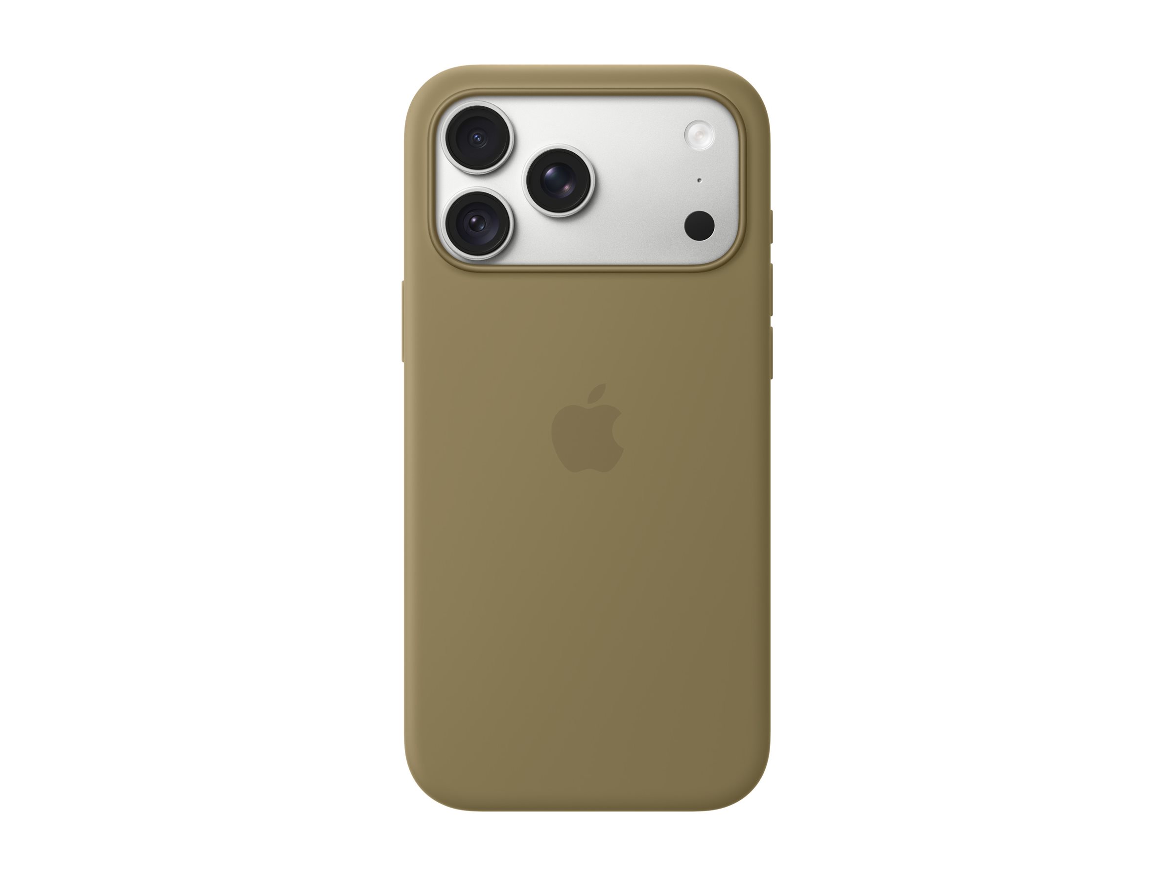 APPLE iPhone 18 Pro Max Silicone Case with MagSafe - Olive | Apple - Image 2
