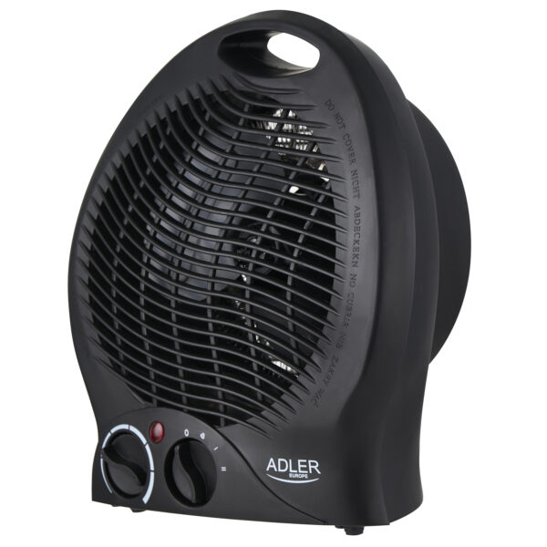 Adler Heater | AD 7761 | Fan Heater | 2000 W | Number of power levels 2 | Black