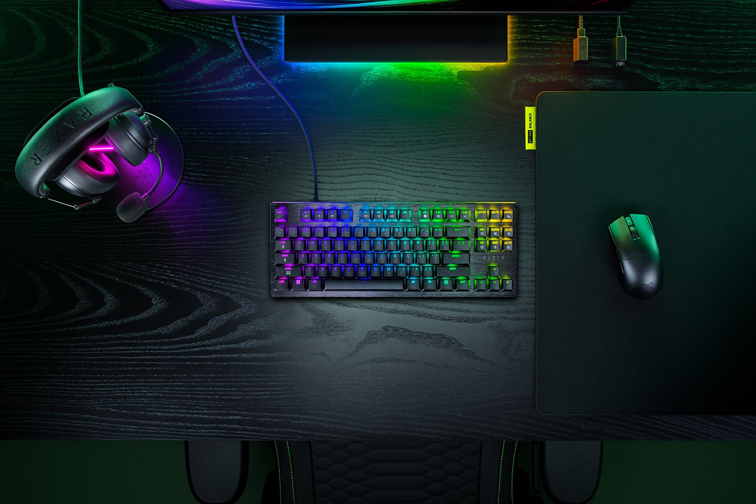 Razer Hall Effect Magnetic Esports Keyboard | Huntsman V3 HE Magnetic Tenkeyless 8KHz | Keyboard | Wireless | US | Razer Hall Effect Magnetic Switches - Image 5