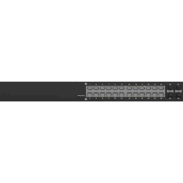 Teltonika SWM281 L2+ managed switch, 19"" Rack, 24xGbE, 4xSFP | Teltonika