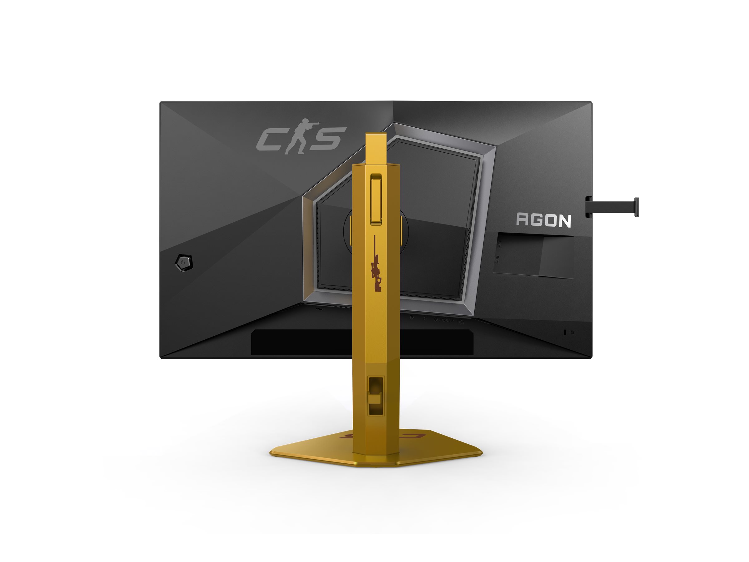 AOC | CS24A | 24 " | TN | FHD | 16:9 | 610 Hz | 0.5 ms | 1920 x 1080 pixels | 500 cd/m² | HDMI ports quantity 2 | Black/Orange - Image 38