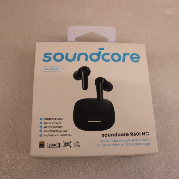 SALE OUT. Anker Soundcore Earphones | R60i | Bluetooth | In-ear | Microphone | Black | DEMO | Warranty 24 month(s) | Wireless