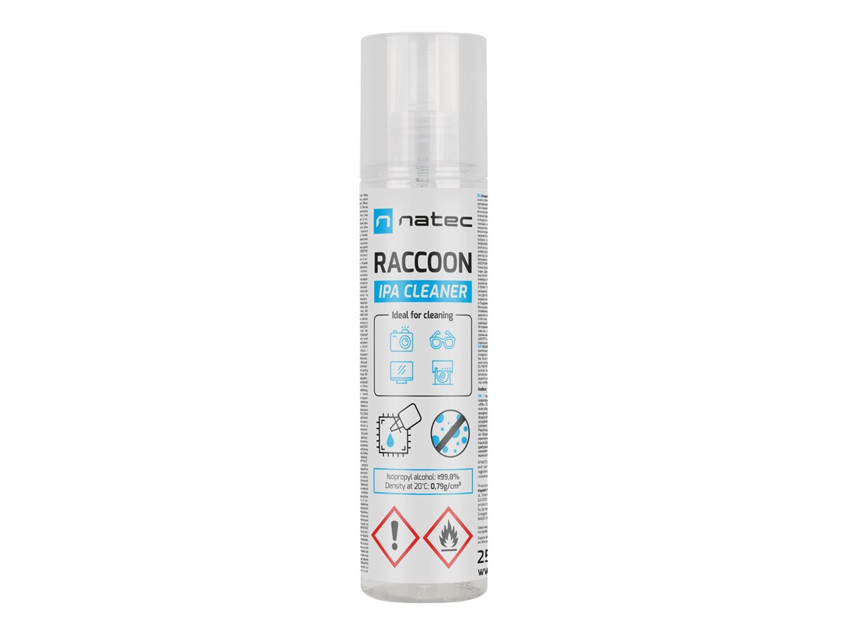 Natec Isopropylic Alcohol Racoon Ipa Cleaner | NSC-2450 | Cleaner | 250 ml - Image 2