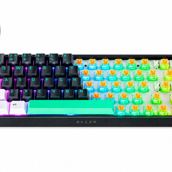 Razer | Reclusa X Mini 65% | Mechanical Gaming Keyboard | Wired | US | Razer Mechanical Switches Gen-3 (Tactile) | Black