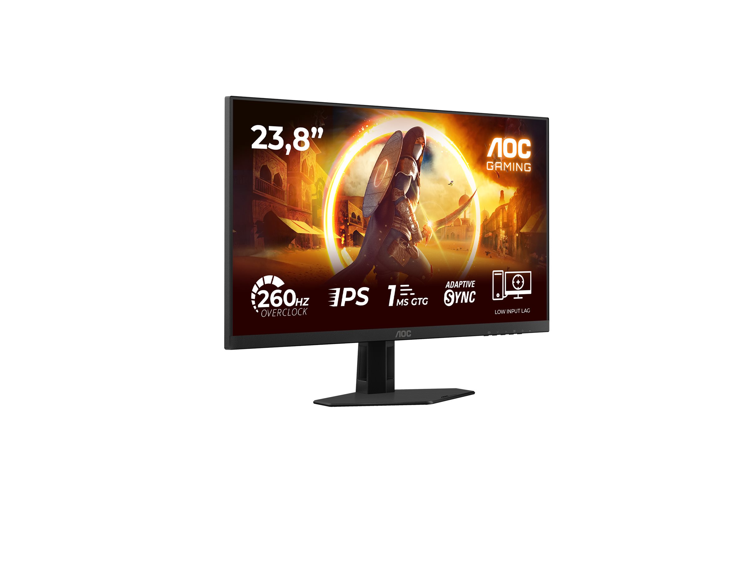 AOC | 24G4ZRE | 24 " | Fast IPS | FHD | 16:9 | 240 Hz | 1 ms | 1920 x 1080 pixels | 300 cd/m² | HDMI ports quantity 2 | Black - Image 19