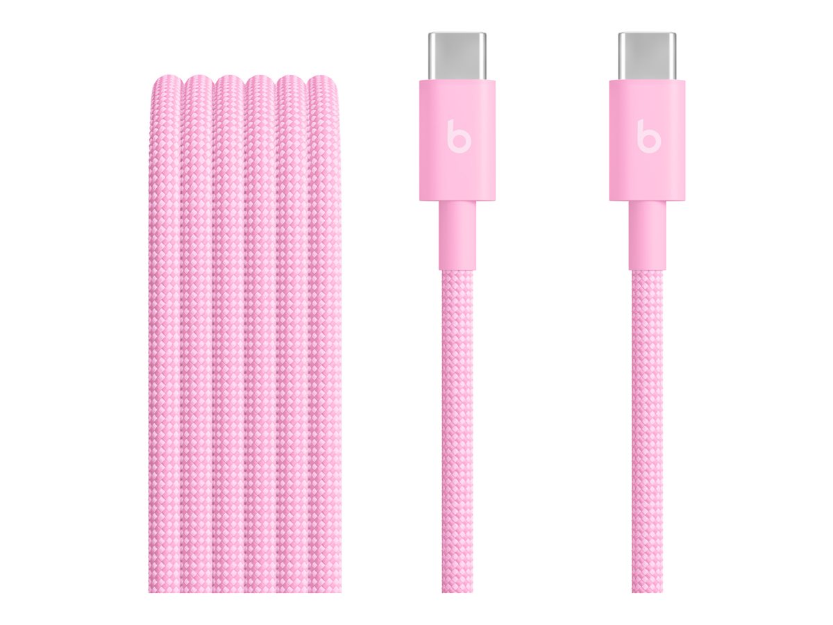 Apple USB-C to USB-C Woven Cable (1.5m) - Power Pink | Apple