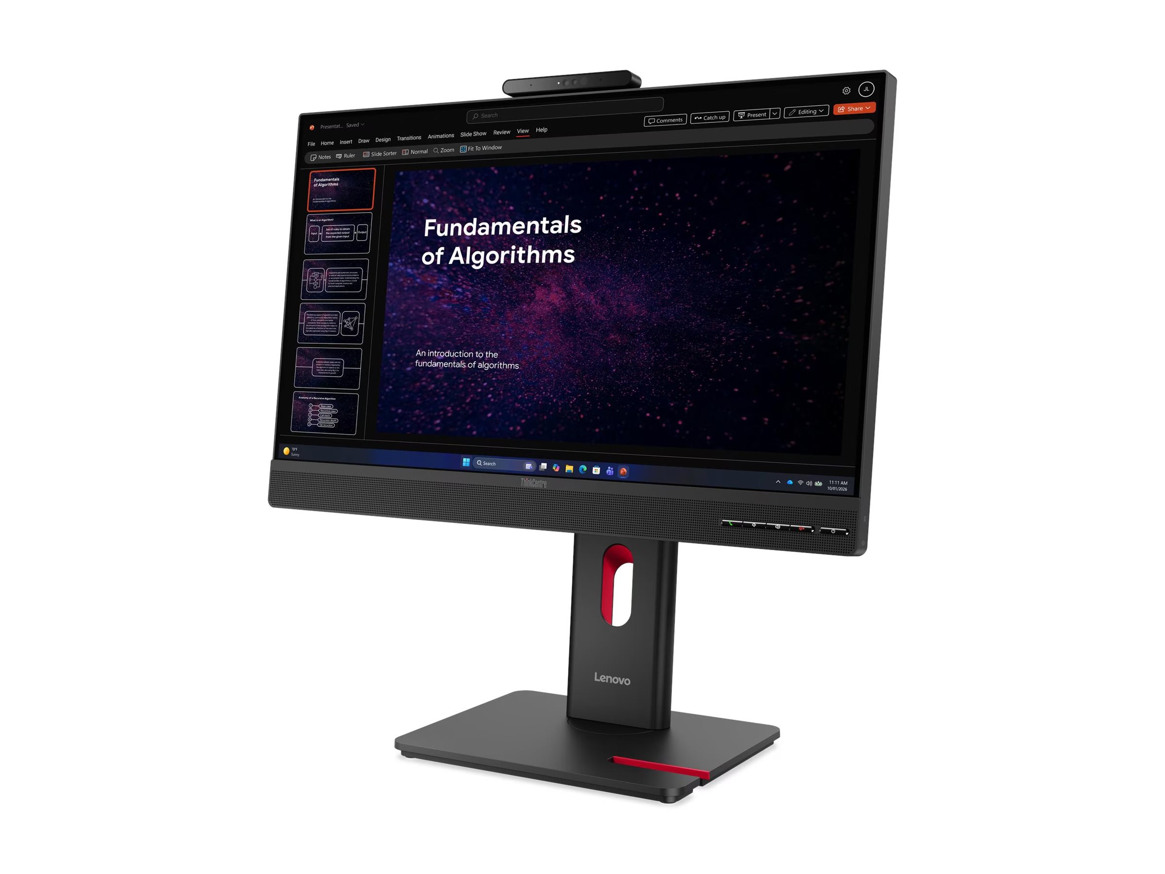 Lenovo ThinkCentre TIO27 Gen 6 27 2560x1440/16:9/350 nits/DP/HDMI/3Y Warranty | Lenovo