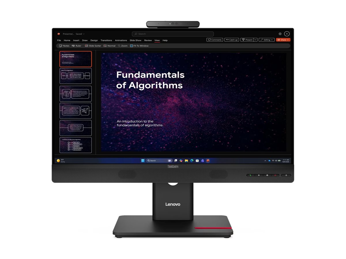 Lenovo ThinkCentre TIO27 Gen 6 27 2560x1440/16:9/350 nits/DP/HDMI/3Y Warranty | Lenovo - Image 2
