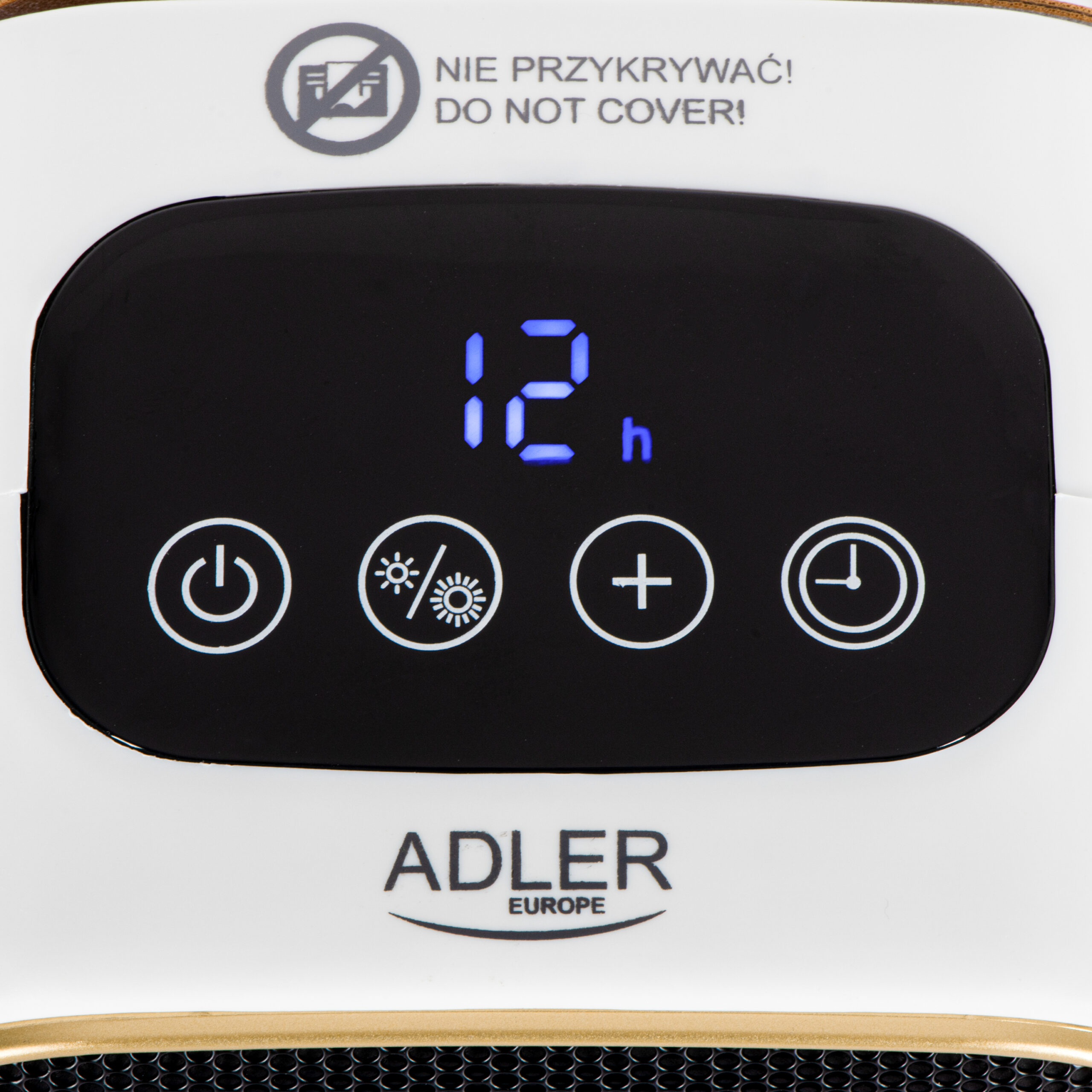 Adler Fan Heater | AD 7762 | Ceramic | 1000 W | Number of power levels 2 | White - Image 6