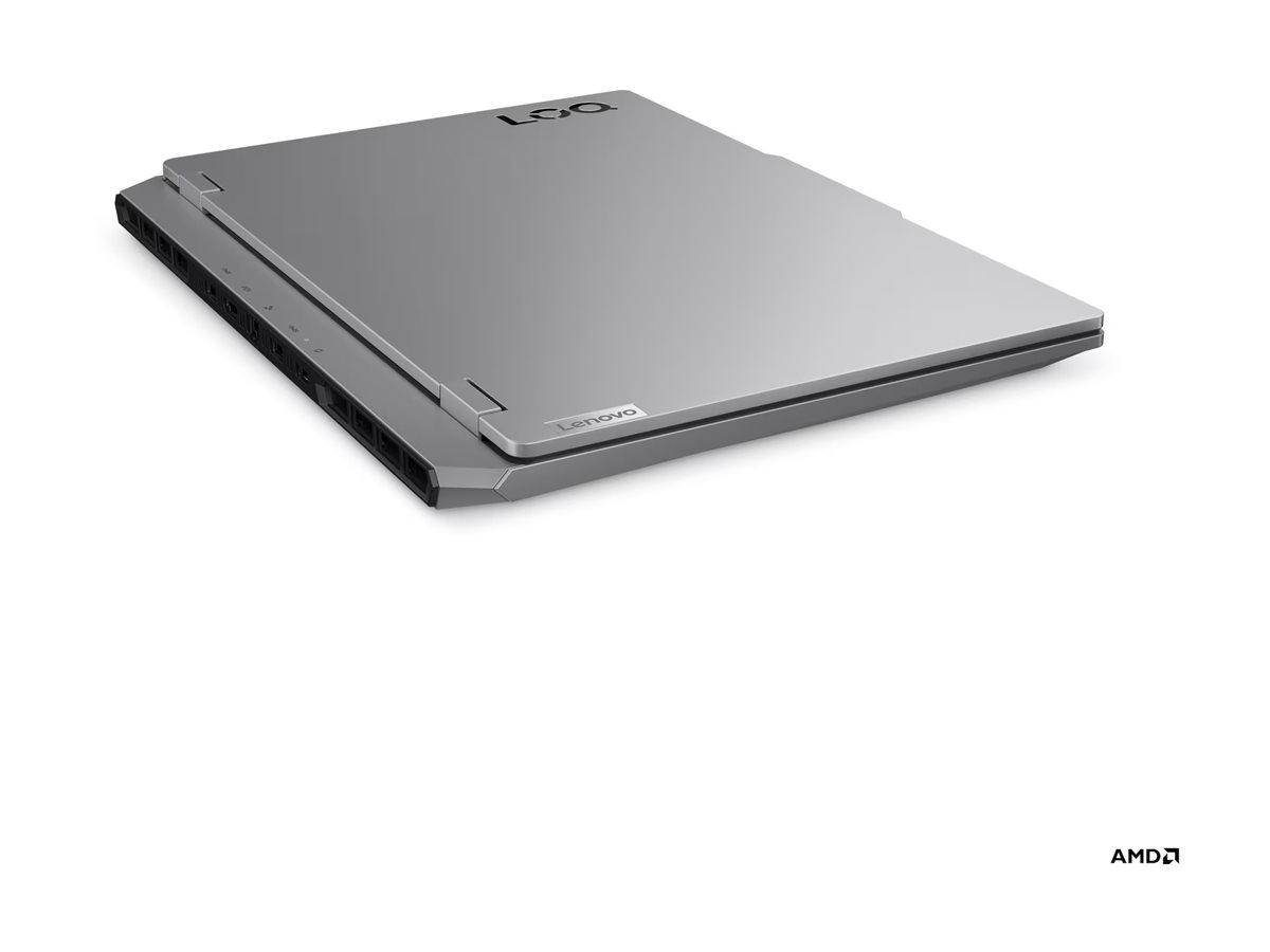 Lenovo- LOQ 15AHP10 AMD | Luna Grey | 15.6 " | IPS | FHD | 1920 x 1080 pixels | Anti-glare | AMD Ryzen 7 | 250 | 16 GB | SODIMM DDR5 | Solid-state drive capacity 512 GB | NVIDIA GeForce RTX 5060 | GDDR7 | 8 GB | Windows 11 Home | 802.11ax | Bluetooth version 5.3 | Keyboard language English | Keyboard backlit | Warranty 24 month(s) | Battery warranty 12 month(s) - Image 9